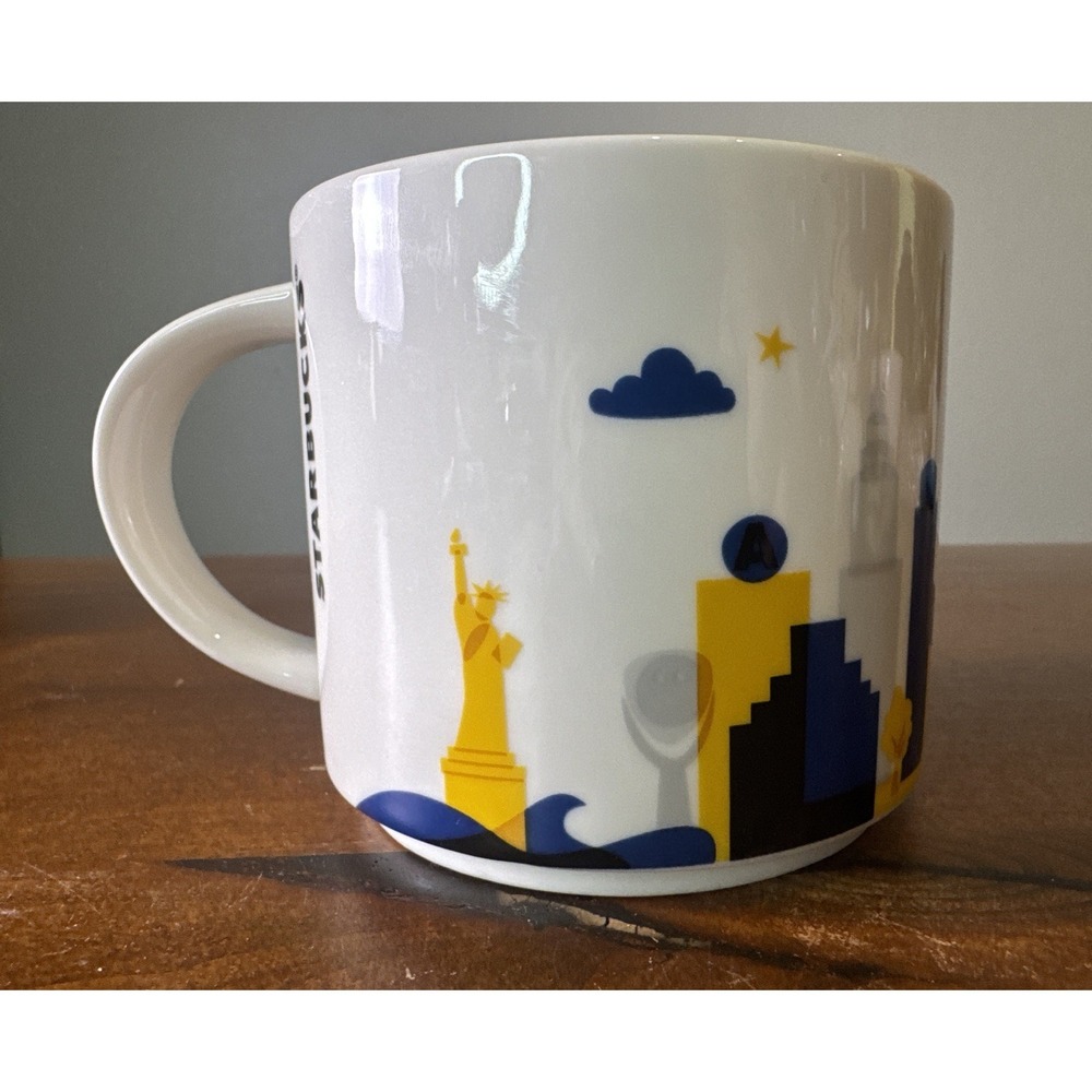 Starbucks New York You Are Here Collector Mug 14 oz